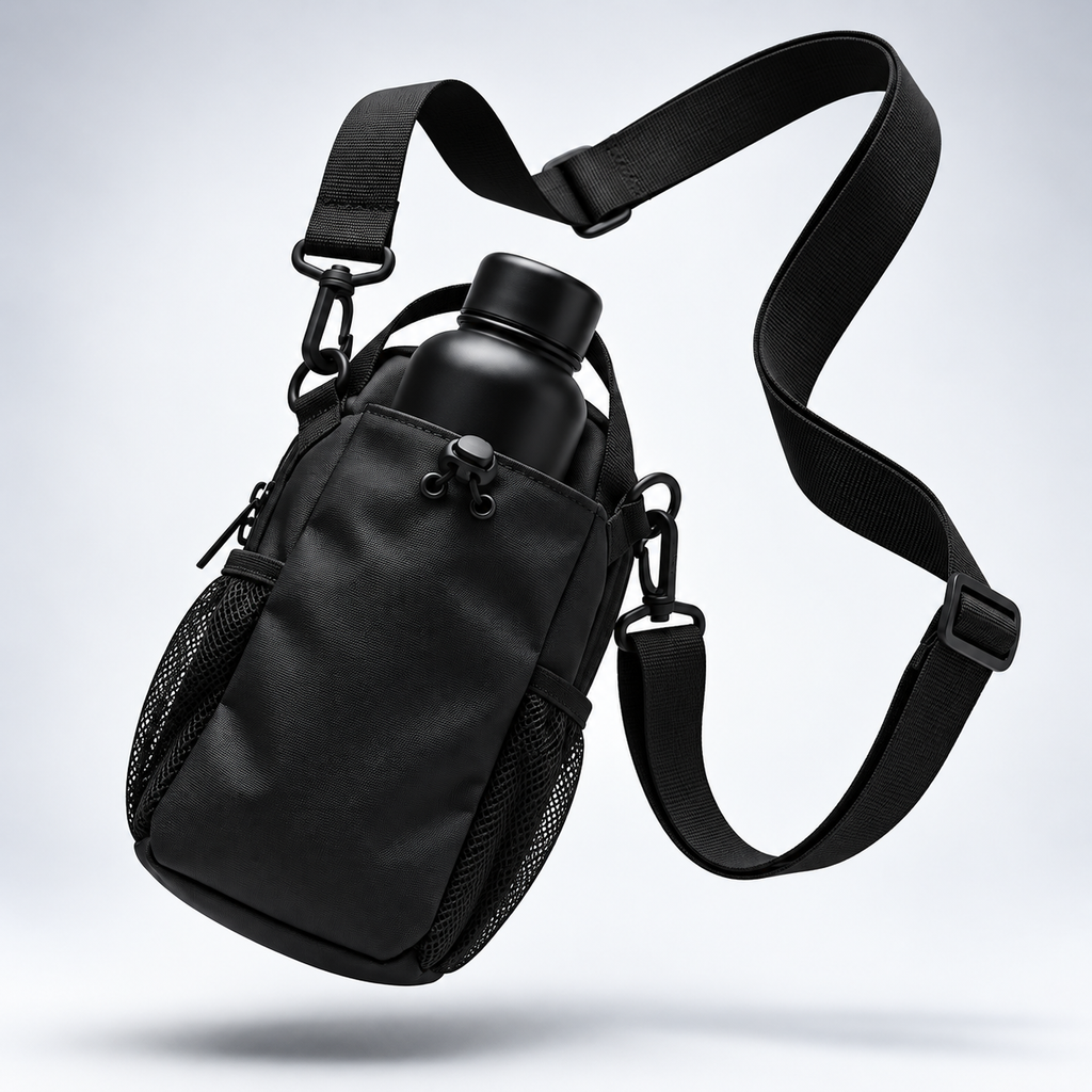 Bolso Crossbody Magnético Porta Botella 2 en 1™